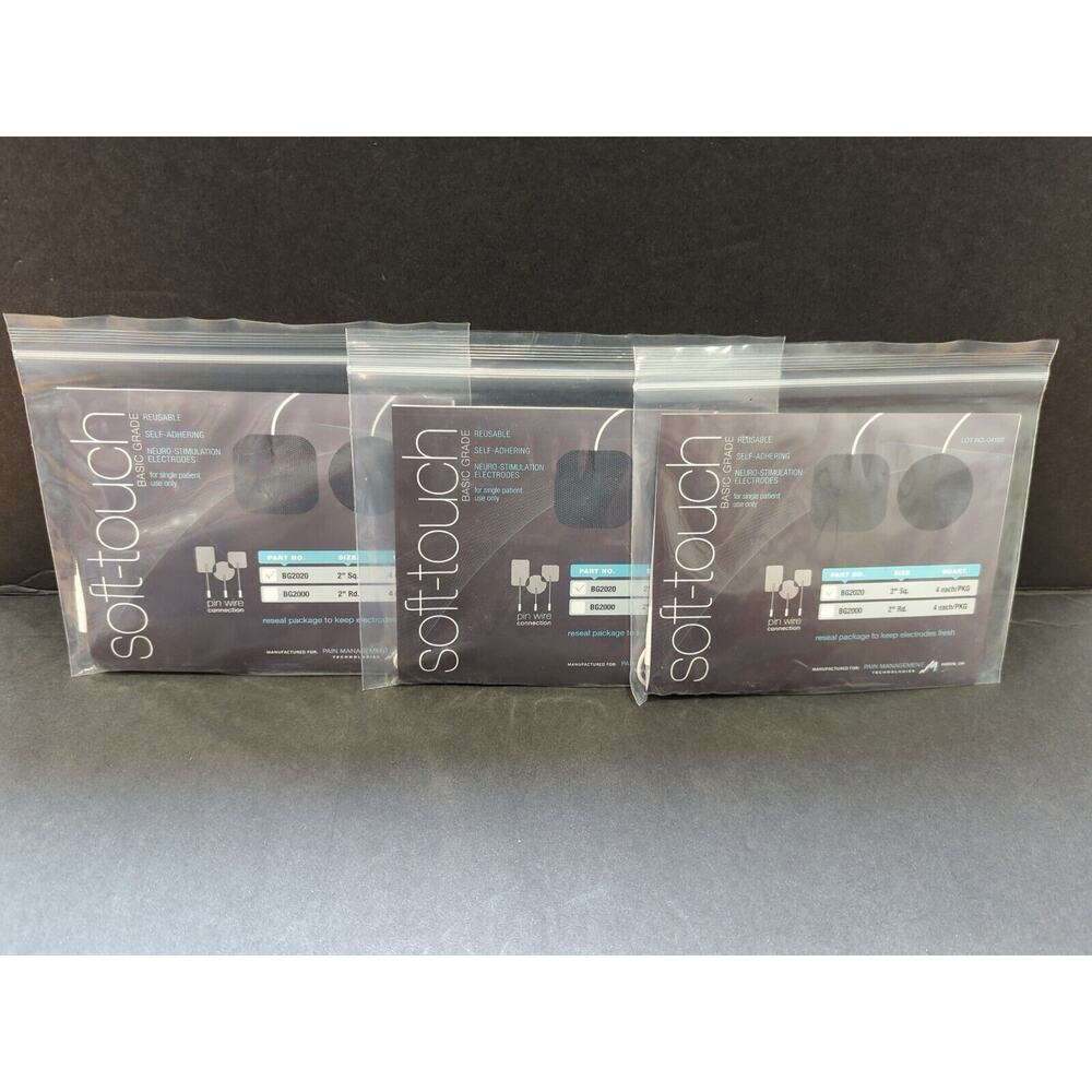 3 BG2020 soft-touch pain management technologies‎ electrodes Sensitive pin wire
